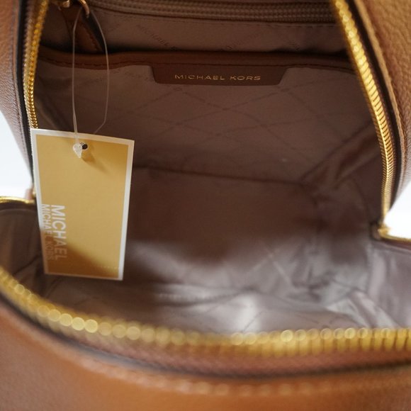 Michael Kors Adina Medium Backpack MK Vanilla - Picture 5 of 11